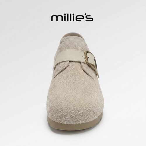 MILLIE'S/妙丽法式复古勃肯单鞋
