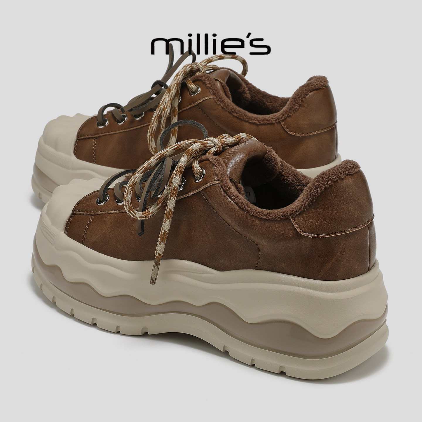 MILLIE'S/妙丽复古运动休闲鞋