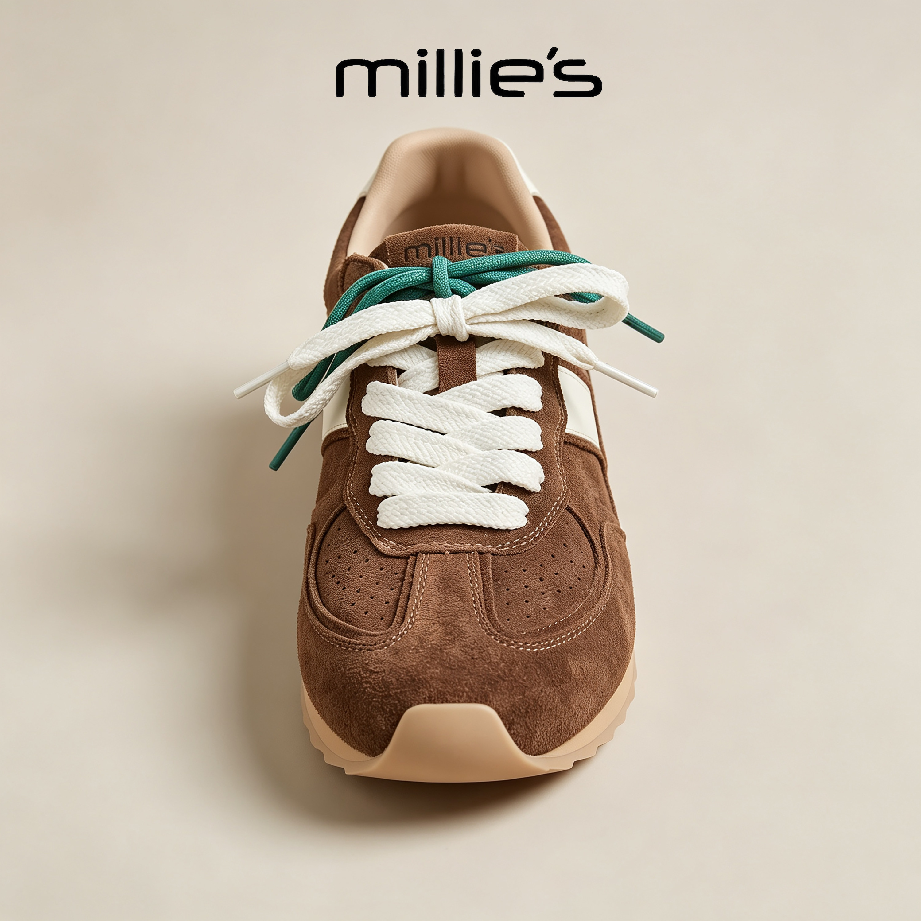 MILLIE'S/妙丽复古平跟休闲鞋