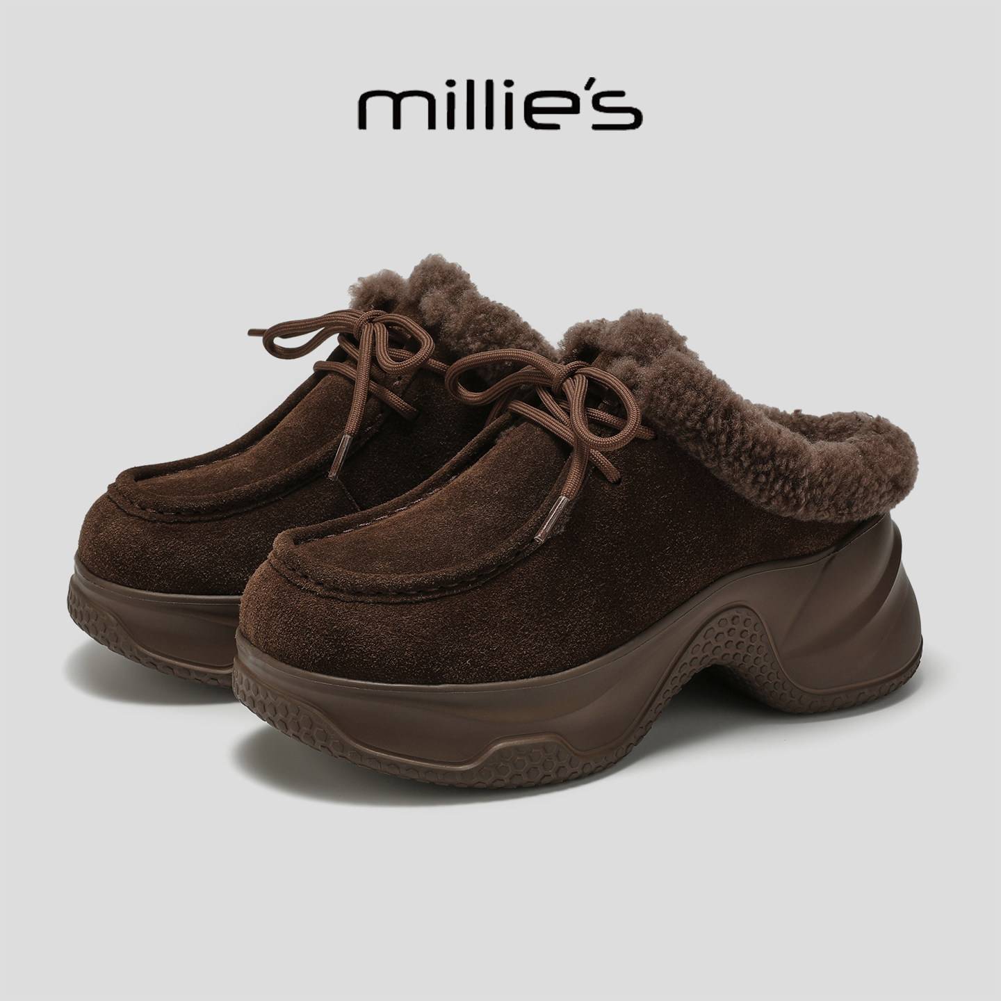 MILLIE'S/妙丽厚底雪地靴