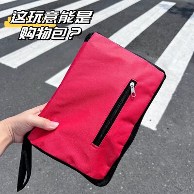可折叠拖轮购物袋超市便携环保帆布包轮子包家用买菜拉伸缩拖轮袋