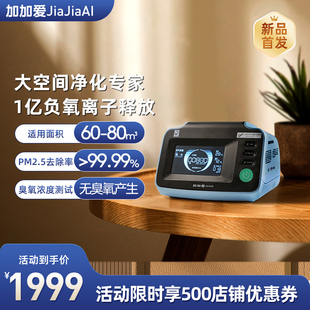 加加爱负离子发生器小粒径负氧离子家用氧吧负离子空气净化器12M1