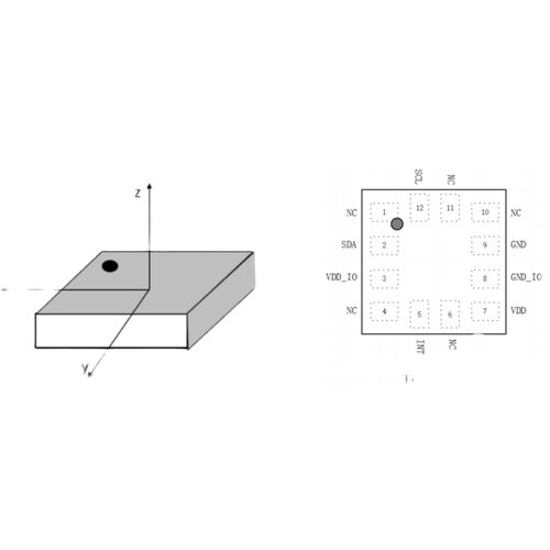 DA213B加速度传感器 振动IC