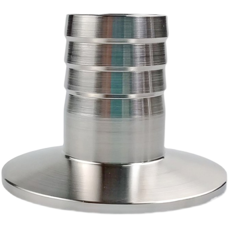 304 不锈钢KF快装真空皮管接头宝塔卡箍25卡盘40法兰气管管件皮接