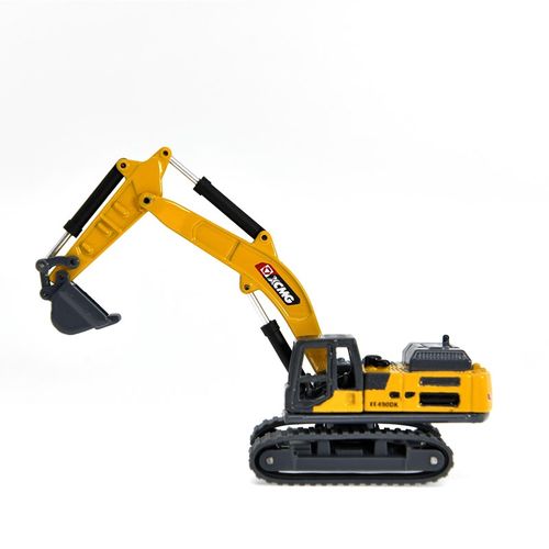 雅高1:87 XCMG徐工挖机模型 迷你挖掘机 黄色 合金 摆台 收藏包邮