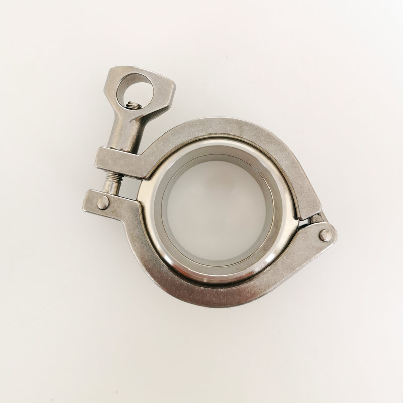 304不锈钢快装接头套装快速焊接卡盘快接抱箍管件卫生级快装卡箍