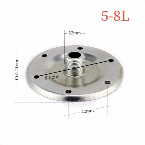 5升-100L压力罐凸缘 压力罐稳压罐配件 压力罐连接盖板6分1寸