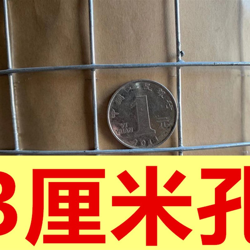 热镀锌铁丝网养殖网围栏钢丝电焊C网隔离拦鸡网防鼠网防裂抹墙网