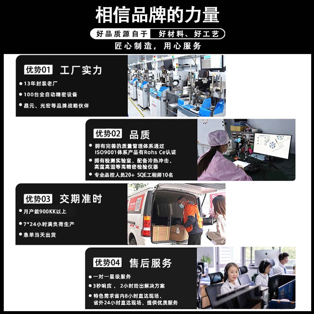 2835七彩带IC幻彩LED贴片灯珠内置IC发光二级管指示灯实力工厂家