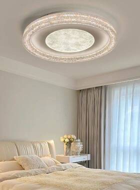高端极简卧室吸顶灯2025新款设计师书房客房LED轻奢主卧房间灯具