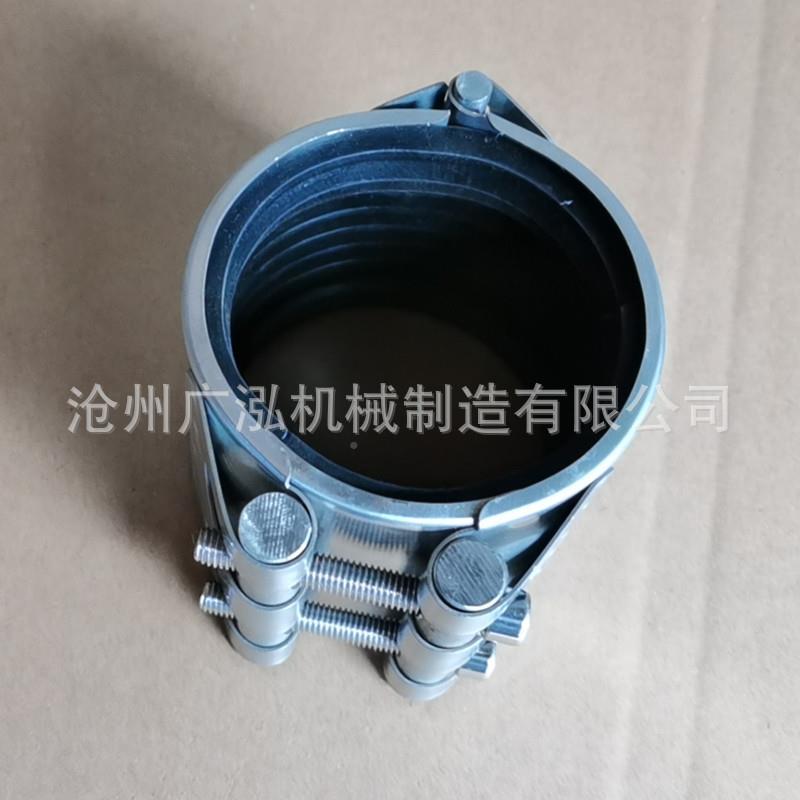 接04JLU不锈钢管道修补器双卡PVC道管连接器单卡式道快速修管补连