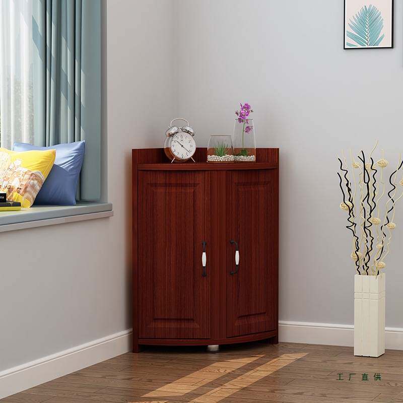 角几沙发小转角柜边柜客厅简易三角矮柜墙角多功能小型简约小尺寸