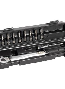 11件套1/4预置式扭力扭矩扳手套装扭力2-25NM自行车扭矩扭力工具