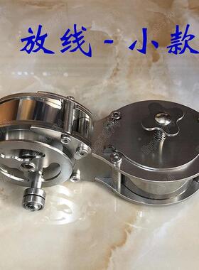 不KFB锈墨墨斗工工钢地手卷放线木放线斗