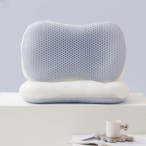 简约透专超软枕单人蜂巢气3C5b8B7K用头