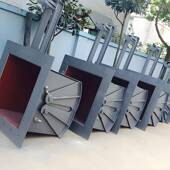 耐磨损双扇形闸门 IV双扇形闸门 60B45 安全性高双扇形闸门 DSZ