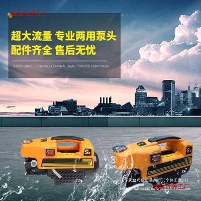 BM-S2手提式小型管道试压泵电动高压PPR水管地暖打压泵洗车垒德株