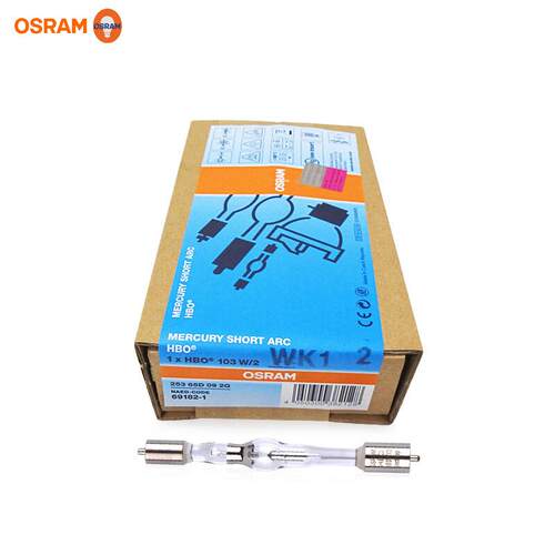 欧司朗osra3m短弧汞灯荧光显泡微用光源灯灯EME泡HBO镜10W/2