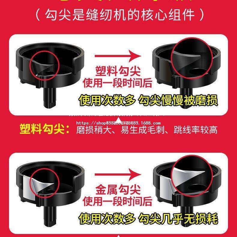 缝纫机201家用型电动迷你多功型能GRK自小型手动吃厚微缝纫机交流