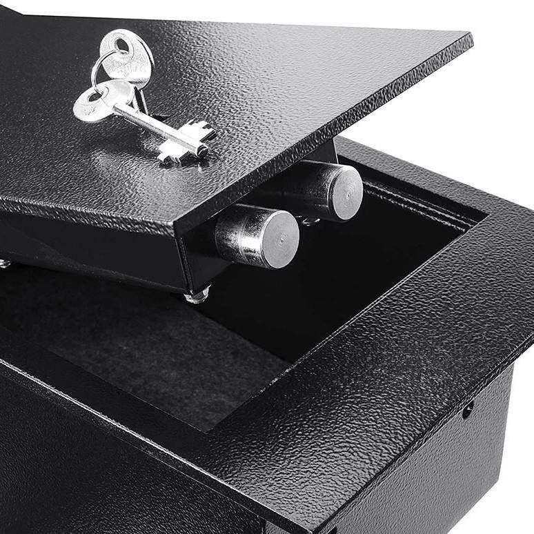 地板保险箱家用办酒隐藏保店险板zz0367柜实心钢地安全装公置