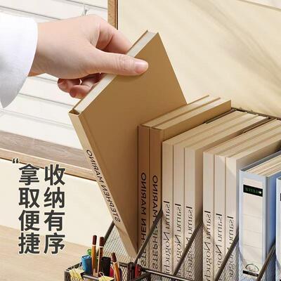 G1F金纳属文多件办卓室公多层文479件夹功能收书架立式置物架笔筒