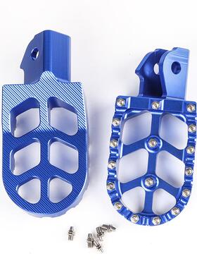 野CR150FF/30F虬龙轻蜂R/X电动越车前脚2踏板改装铝合金防67891滑