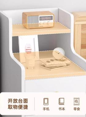 床头小柜约现卧室小型超窄C85床边收代纳置物架户型窄缝储物简柜