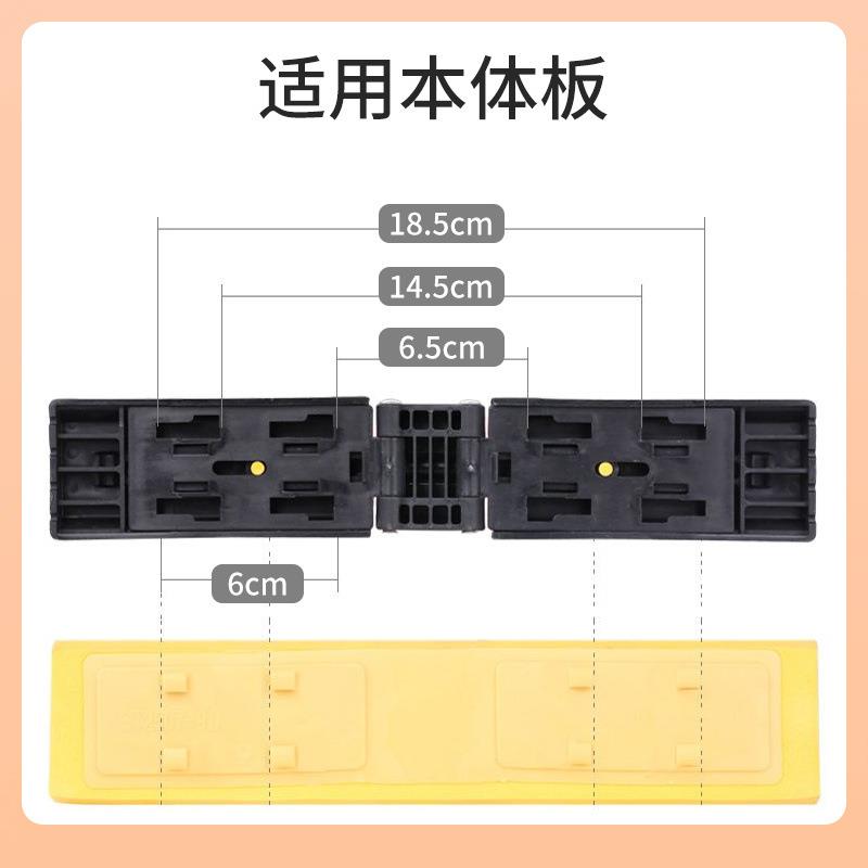 直销新款美丽雅胶棉拖把头海绵替换装吸水对折式双飞燕拖布拖把配