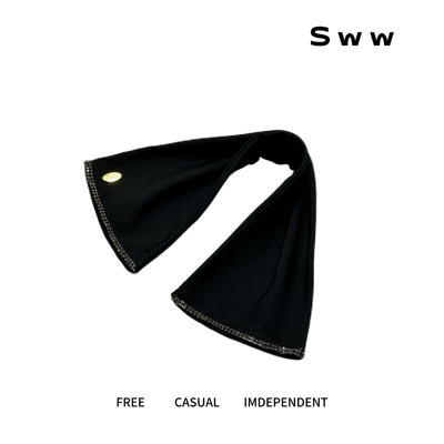 SWW/扭扭懒人盘发神器旋转发带网红气质时尚波点丸子头发饰头饰