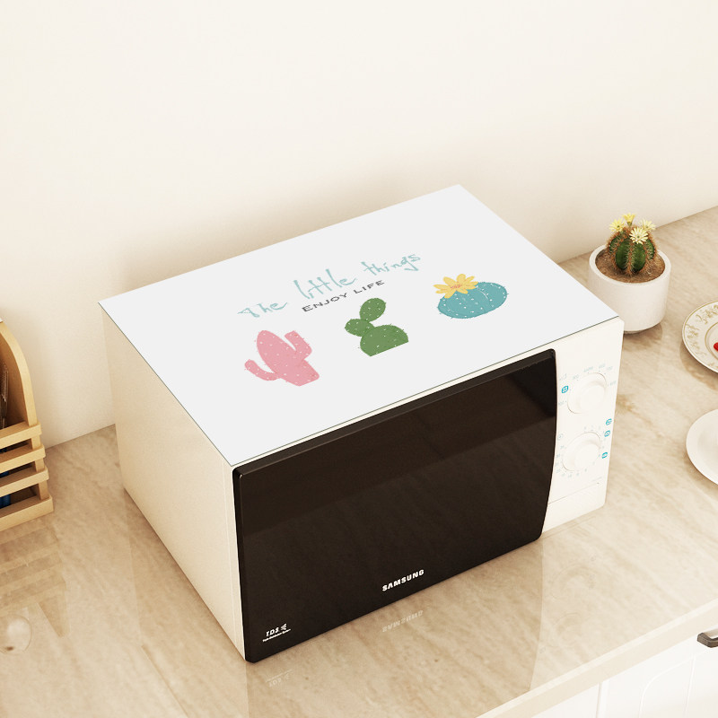 微波炉罩桌布防水防油免洗家用防尘卡通洗衣机床头柜盖布盖巾加厚,居家布艺,万能盖巾,淘宝优惠券,粉丝福利购,淘宝优惠卷