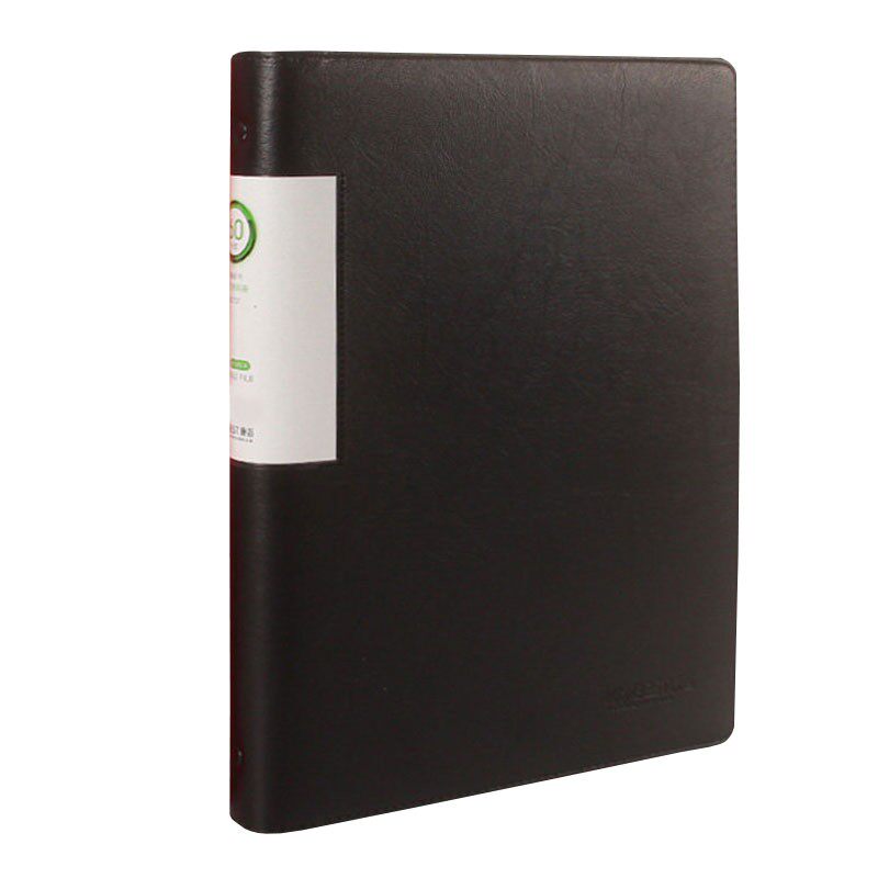 高档皮质20页资料册40页活页册文件夹a4多层插页插袋60页定制LOGO