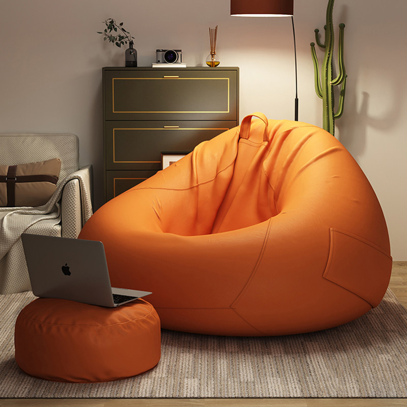 懒人沙发豆袋卧室科技布儿童阳台榻榻米单人轻奢皮质小户型躺椅子,住宅家具,懒人沙发,淘宝优惠券,粉丝福利购,淘宝优惠卷