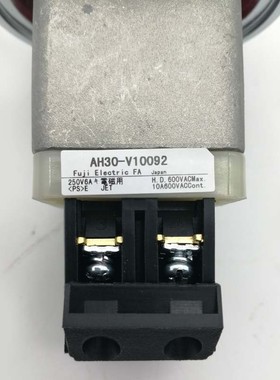 富士FUJI老款急停按钮开关AH30-V10092冲床按钮AH30-V1R110092