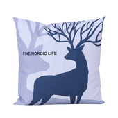 大号抱枕靠垫沙发床头上大尺寸靠枕含芯枕套可拆洗50x50cm55x55