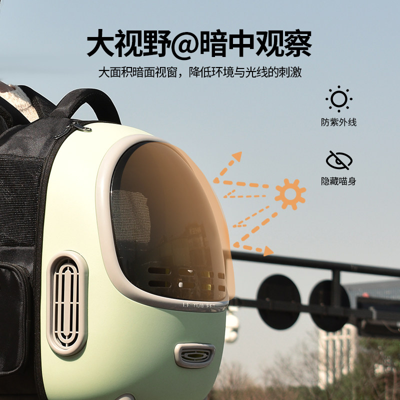 猫包外出便携太空舱双肩背包透气大容量猫咪外带猫包猫笼宠物用品