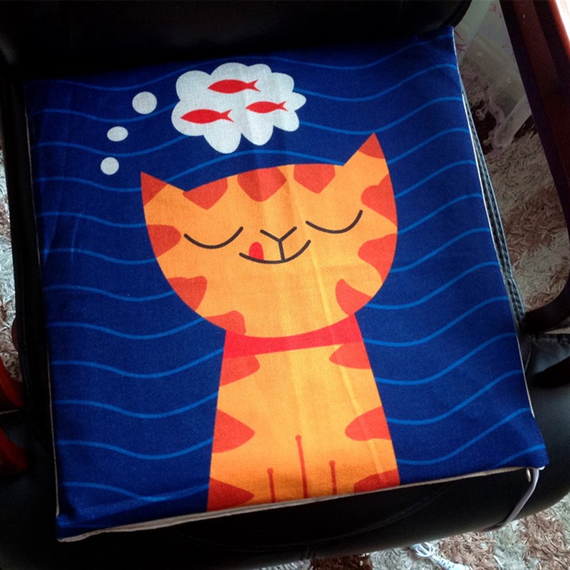 电热垫坐垫办公室可拆洗调温电暖垫加厚发热垫电加热椅垫靠垫包邮