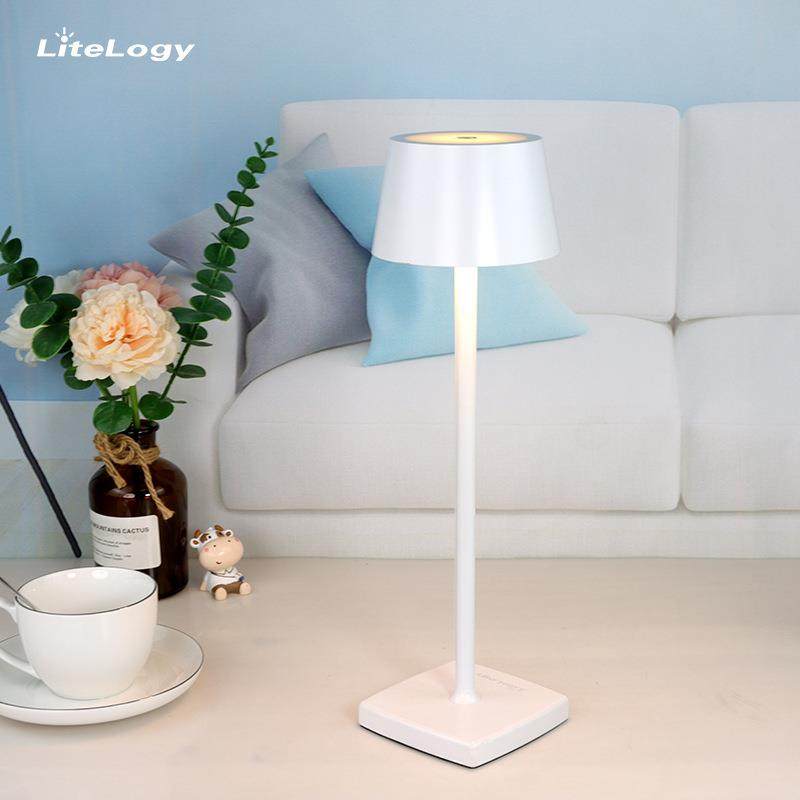 直销新款复古酒吧氛围台灯卧室床头书灯阅读护眼充电台灯创意led