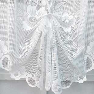 直销新款美式田园小清新蕾丝提拉帘罗马升降纱帘飘窗厨房隔断门帘