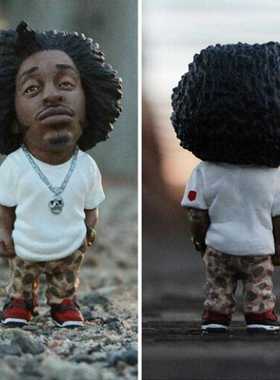 新款直销2025传奇人物树脂装饰品创意说唱歌手艺术摆件花园家居树