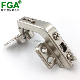 直销新款联动门合页135度铰链柜门90度L型转角连开门特 殊异型门