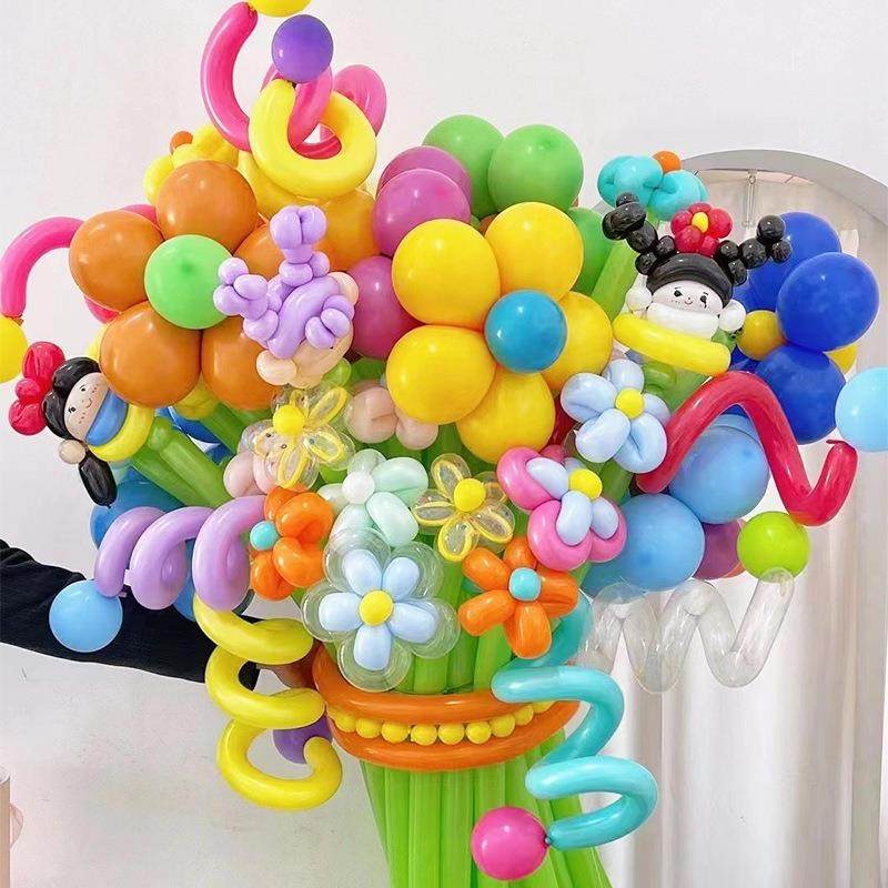 新款直销马卡龙长条气球生日布置道具夜市摆摊气球生日装饰魔术造,节庆用品/礼品,气球,淘宝优惠券,粉丝福利购,淘宝优惠卷