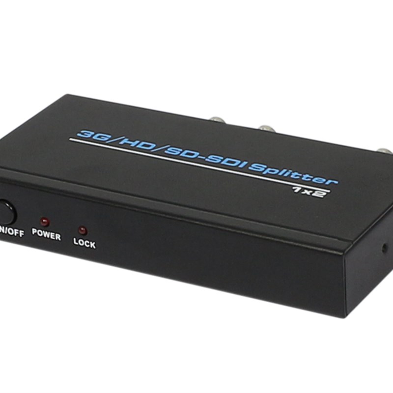 宁讯NS-S12广播级SDI分配器 一进二出 1进2出 1分2 SD/HD/3G-SDI