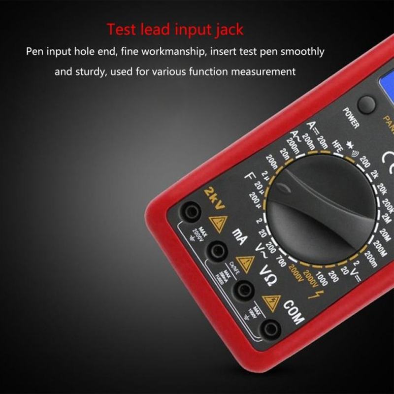 Digital Multimeter with DC AC Voltmeter & Ohm Volt Amp T
