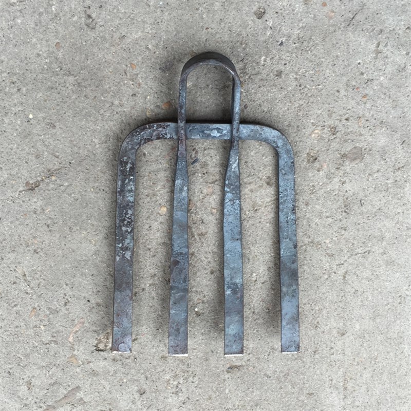 Y-JIAN手工锻打农具四齿钉耙耙子铁耙农用长柄松土铁耙子种地工具