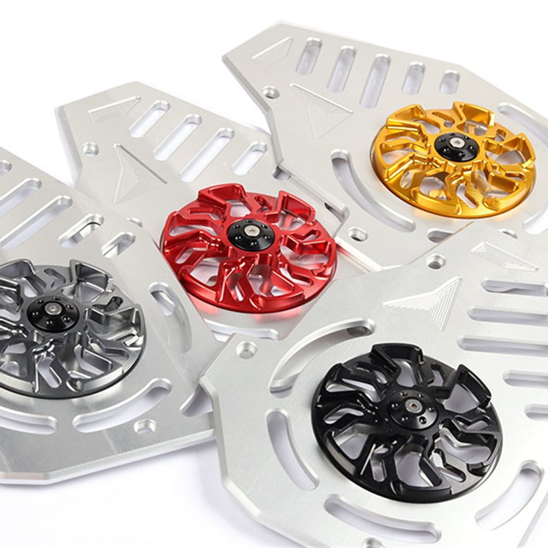 适用本田ADV150 PCX125 PCX150改装铝合金水箱保护网散热盖风叶盖