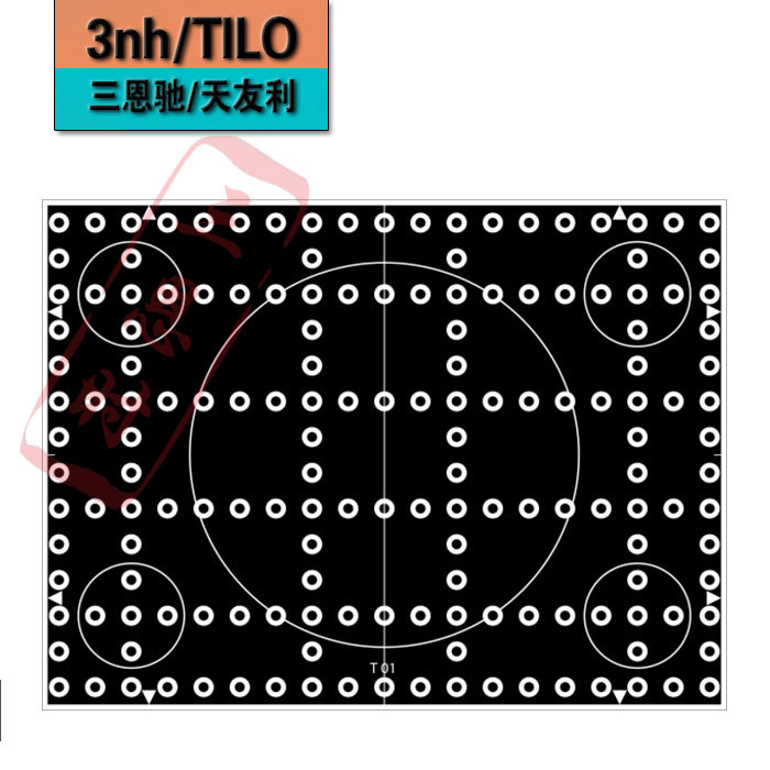 ESSER爱莎测试卡T01B_A几何(BALL)测试图反射型3nh定制图案卡