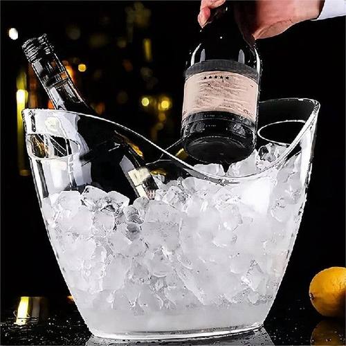 2 Pcs Ice Bucket Champagne Wine Bucket 4 Literfor Parties