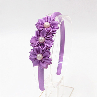 Cute Hairband Pearl Flower Hair Accessories Beautiful pearl