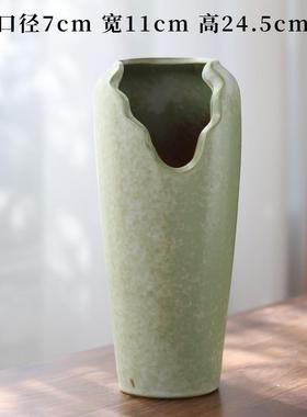 创意缺口悬崖大号高老桩法师多肉植物简约花盆排水口粗陶陶罐陶瓷