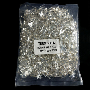 1.5 4Y形1平方铜 3开口线耳连接器SNB冷压1.5 接线端子UT1